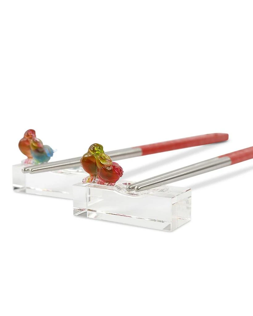 商品LIULI|Murmurings of Secrets Love Bird Chopstick Rests, Set of 2,价格¥748,第1张图片