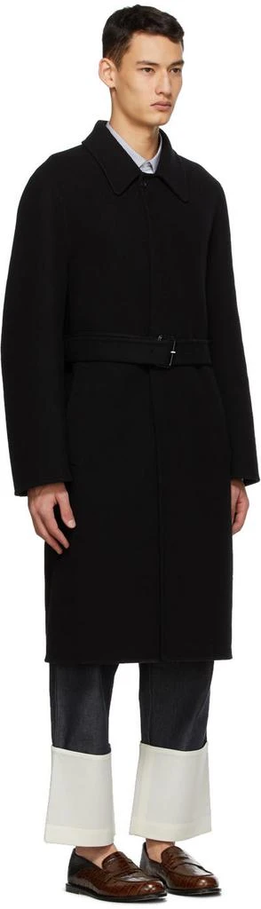 商品Loewe|Black Wool & Cashmere Coat,价格¥14273,第2张图片详细描述