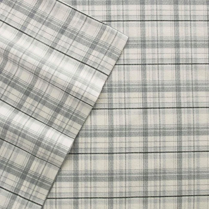 商品Eddie Bauer Home|Eddie Bauer Beacon Hill Flannel Sheet Set, Twin,价格¥501,第2张图片详细描述
