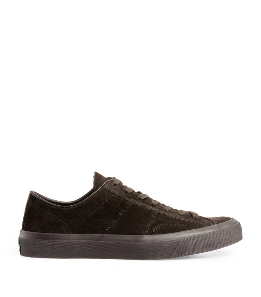 商品Tom Ford|Suede Cambridge Low-Top Sneakers,价格¥4541,第1张图片