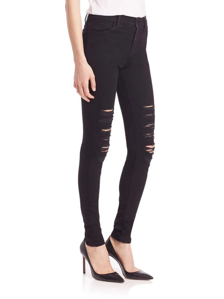 商品J Brand|Maria Distressed Skinny Jeans,价格¥735,第3张图片详细描述