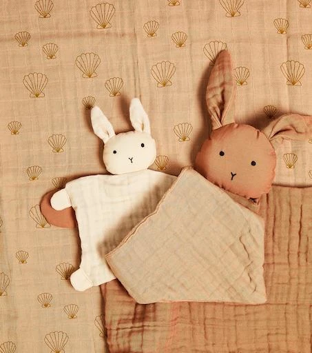 商品Liewood|Baby Nada cotton comforter, bib, and swaddle set,价格¥414,第3张图片详细描述