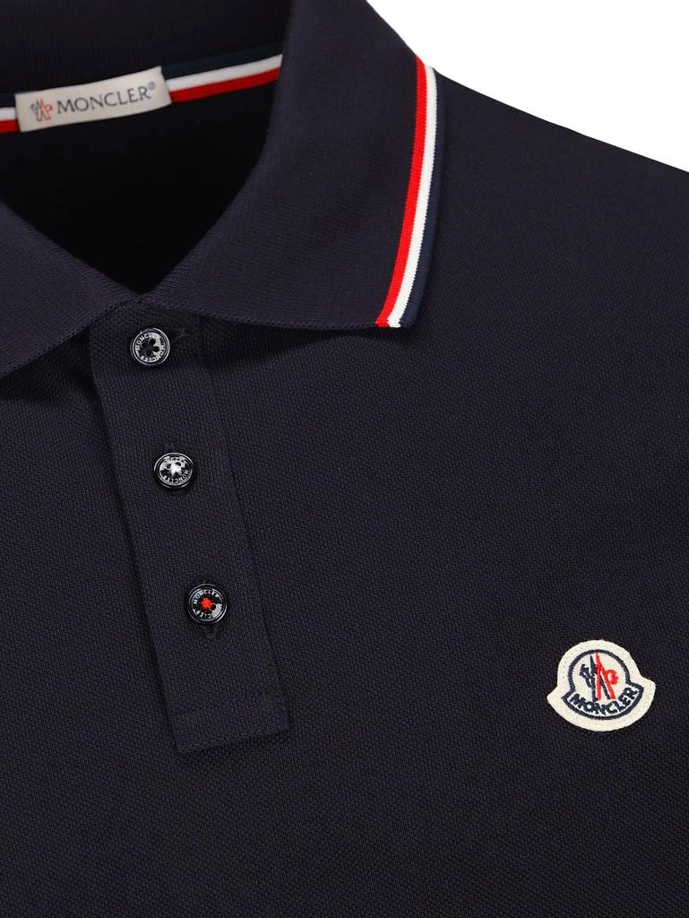 Moncler Logo Patch Short-Sleeved Polo Shirt 商品