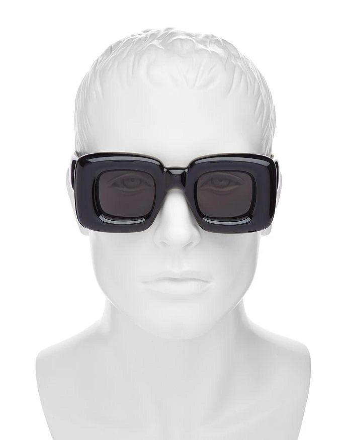 商品Loewe|Fashion Show Inflate Square Sunglasses, 41mm,价格¥1893,第3张图片详细描述