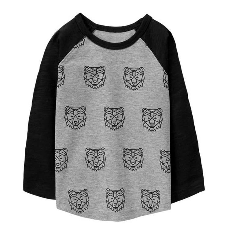 商品Gymboree|Bear Raglan Tee,价格¥76,第1张图片