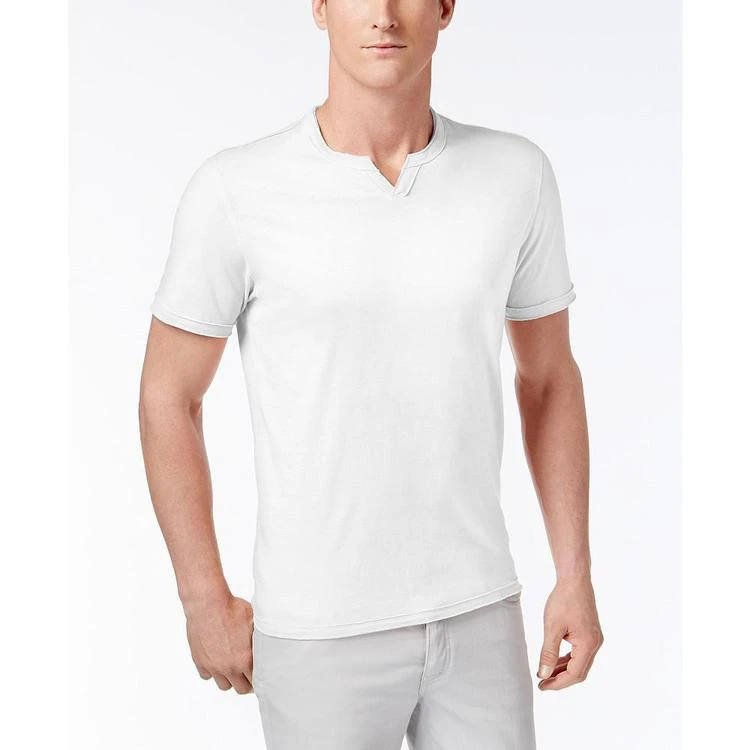 商品INC International|I.N.C. Men's Soft Touch Split-Neck T-Shirt, Created for Macy's,价格¥67,第1张图片