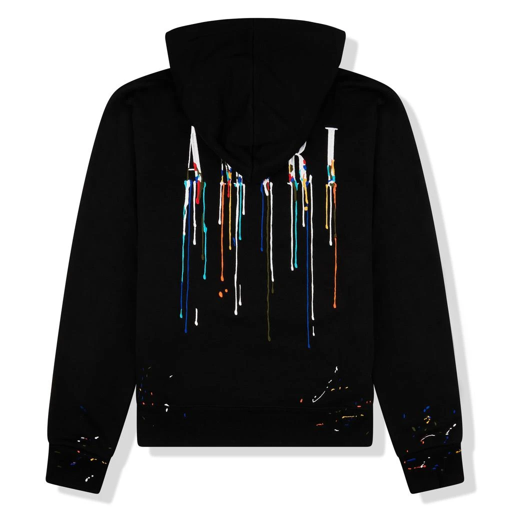 商品AMIRI|Amiri Paint Drip Black Hoodie,价格¥7273,第2张图片详细描述