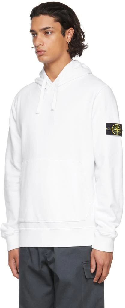 商品Stone Island|White Classic Hoodie,价格¥1369,第4张图片详细描述