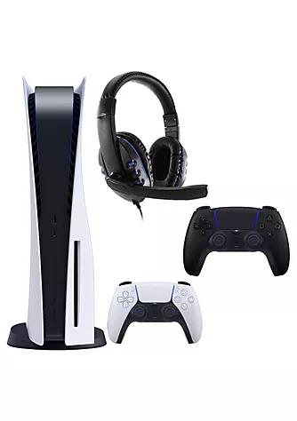 PlayStation 5 Console with Universal Headset and DualSense Controller商品第1张图片规格展示
