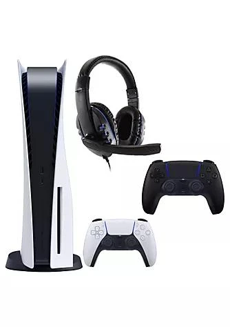 商品SONY|Playstation 5 Console With Universal Headset And Dualsense Controller,价格¥7089,第1张图片
