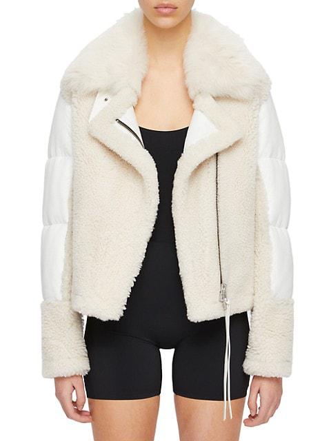 Lena Shearling Puffer商品第5张图片规格展示