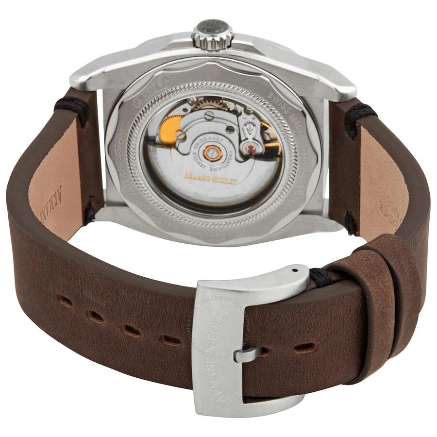 商品Armand Nicolet|JH9 Datum Automatic Silver Dial Men's Watch A660HAA-AZ-PK4140TM,价格¥5392,第3张图片详细描述