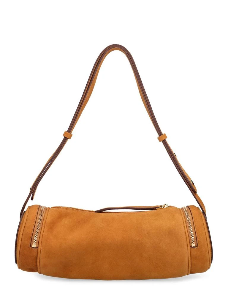 商品Manu Atelier|Multi Zip Cylinder 23 Suede Shoulder Bag,价格¥1804,第5张图�片详细描述