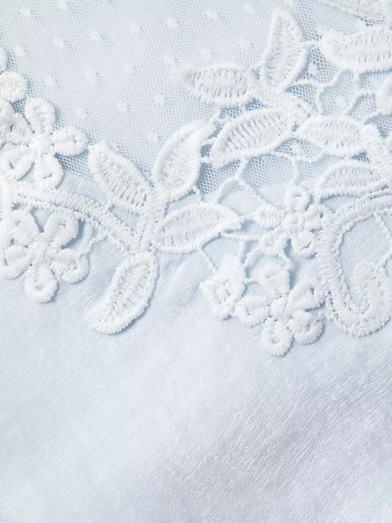 Magnolia 2-Piece Shimmer Satin Camisole & Shorts Set 商品