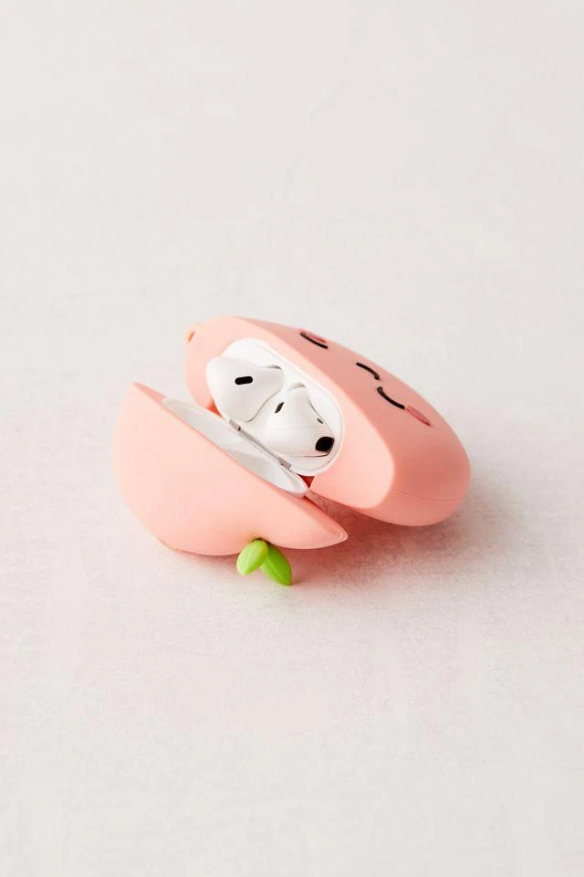 商品Smoko|Smoko UO Exclusive Peach AirPods Case Airpods专用桃子耳机套,价格¥75,第4张图片详细描述