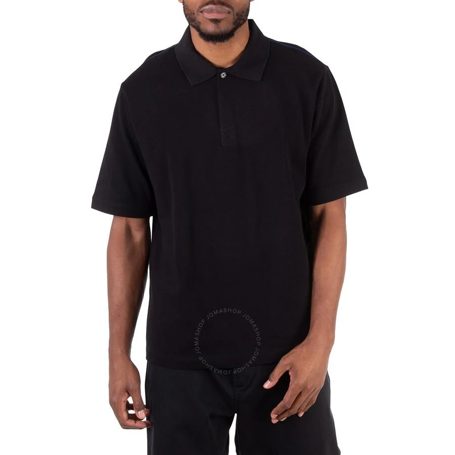 商品Burberry|Striped-Cuffs Short Sleeved Cotton Polo Shirt,价格¥1690,第1张图片