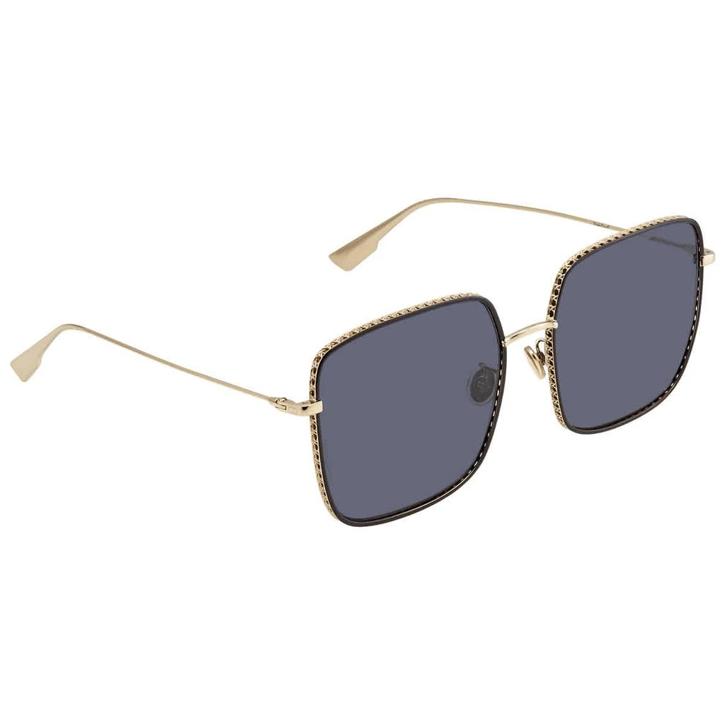 商品Dior|Dior Blue Square Ladies Sunglasses DIOR3F 0J5G/A9 59,价格¥1785,第1张图片