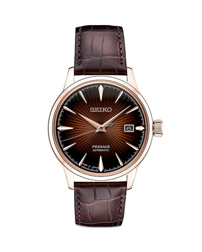 商品Seiko|Seiko Presage Watch, 40.5mm,价格¥3684,第1张图片详细描述