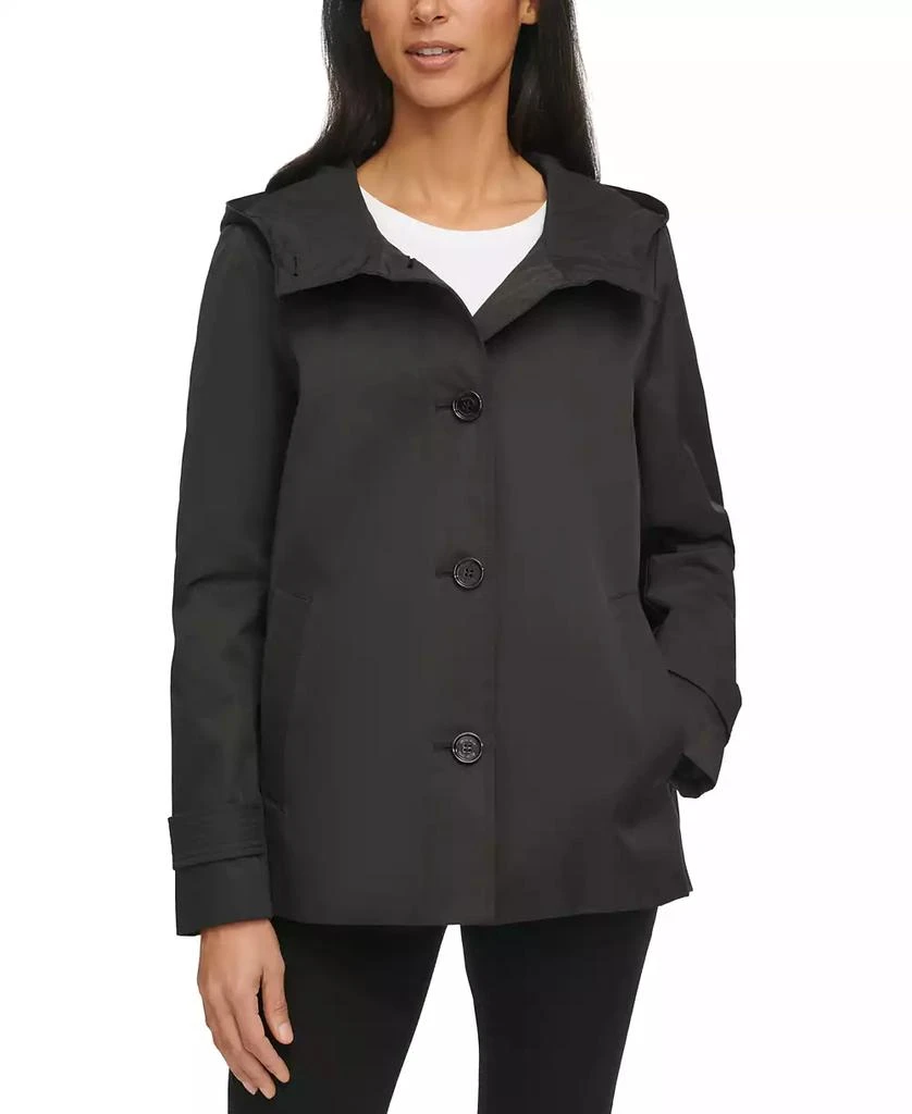 商品Calvin Klein|Women's Hooded Water-Resistant Jacket,价格¥1047,第1张图片