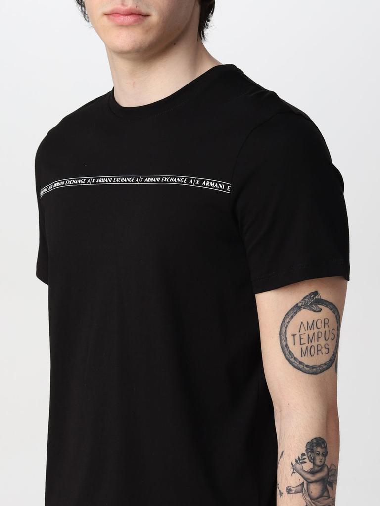 商品Armani Exchange|Armani Exchange cotton t-shirt with logo,价格¥247,第5张图片详细描述