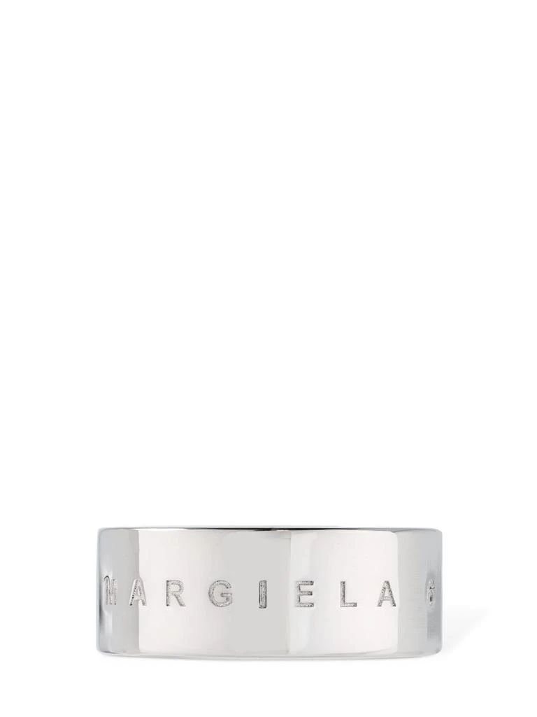 商品MM6|8mm Margiela 6 Logo Brass Ring,价格¥878,第2张图片详细描述