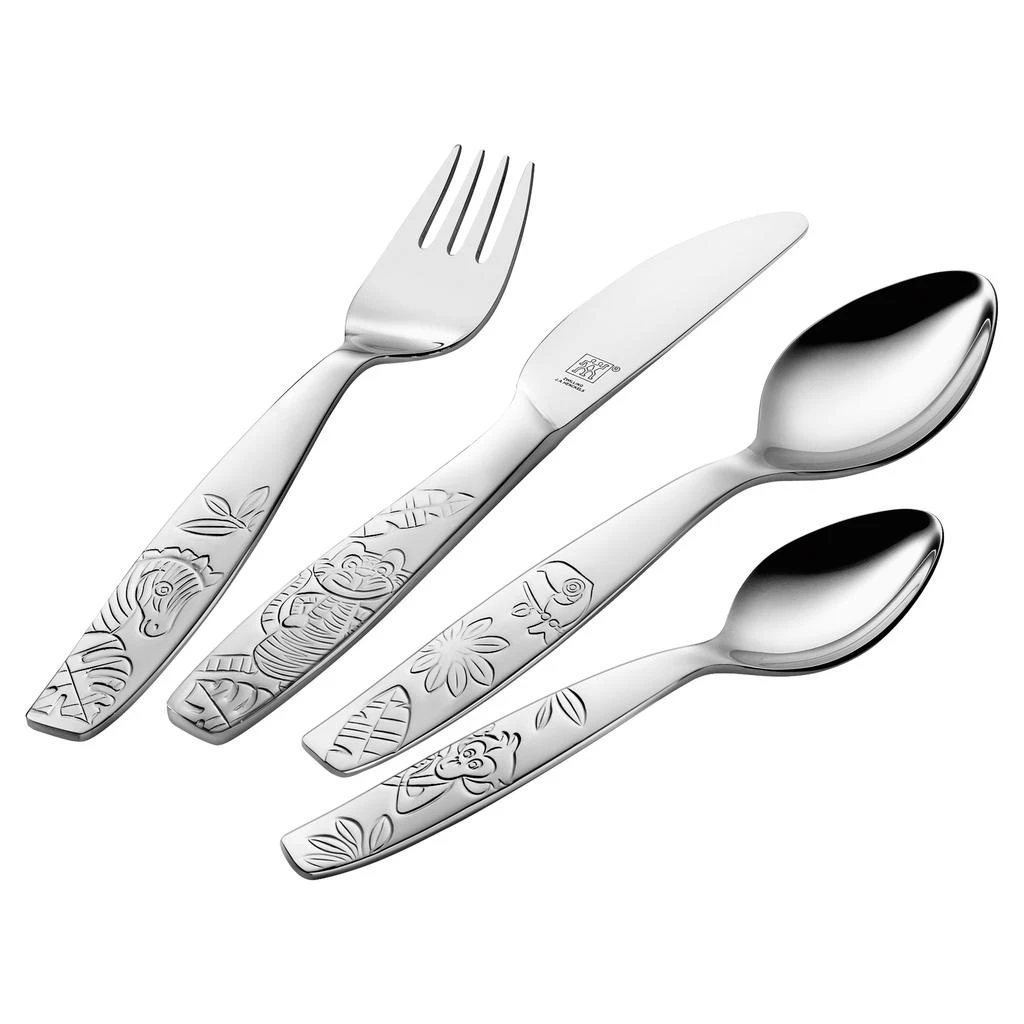ZWILLING ZWILLING TWIN Kids Jungle 4-pc 18/10 Flatware Set from Premium Outlets