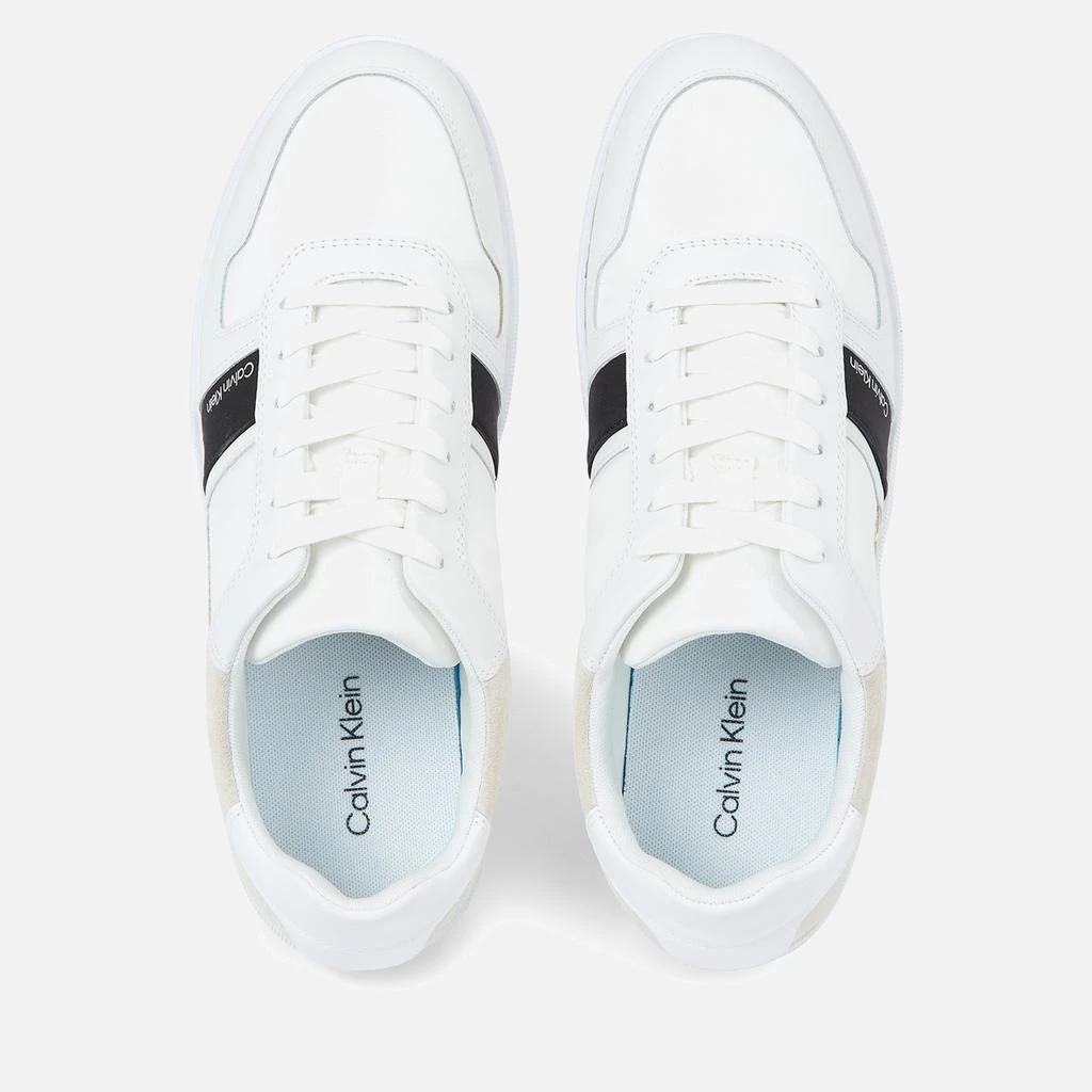 商品Calvin Klein|Men's Cupsole Trainers - Triple White,价格¥740,第3张图片详细描述