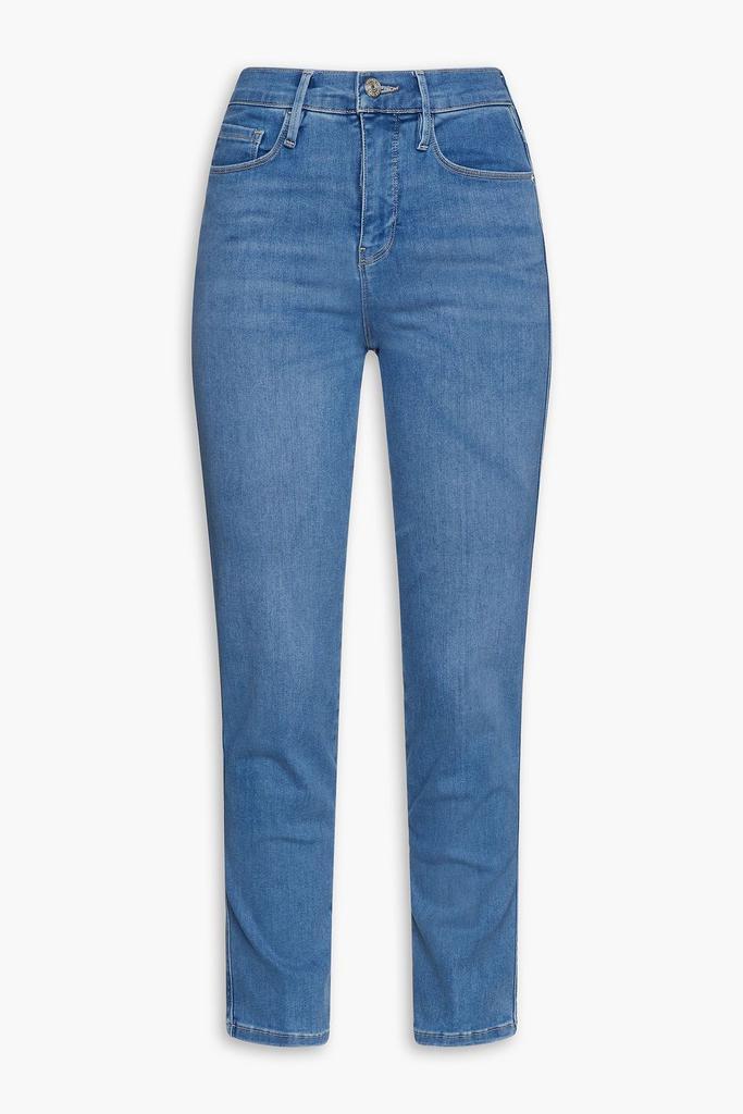 商品FRAME|Le Sylvie cropped high-rise straight-leg jeans,价格¥819,第5张图片详细描述