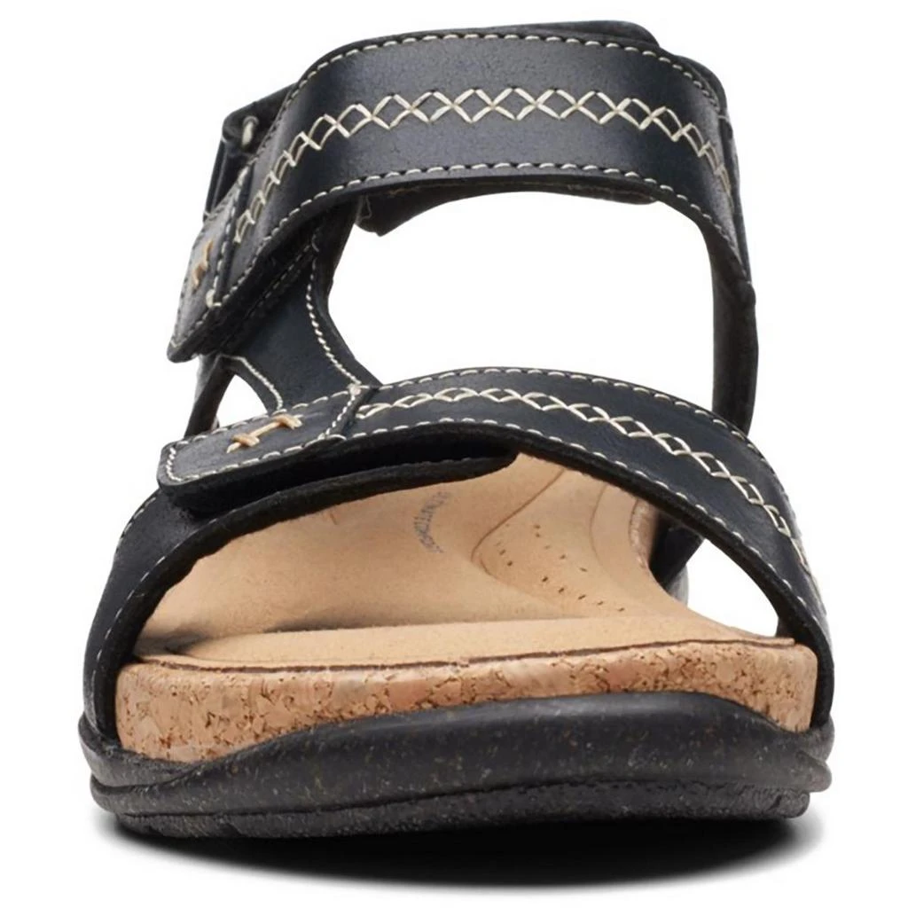 Clarks Womens Roseville Mae Leather Open Toe Sport Sandals 商品