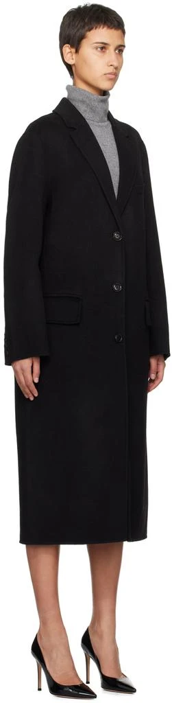商品STAND STUDIO|黑色 Savile 大衣,价格¥7039,第2张图片详细描述