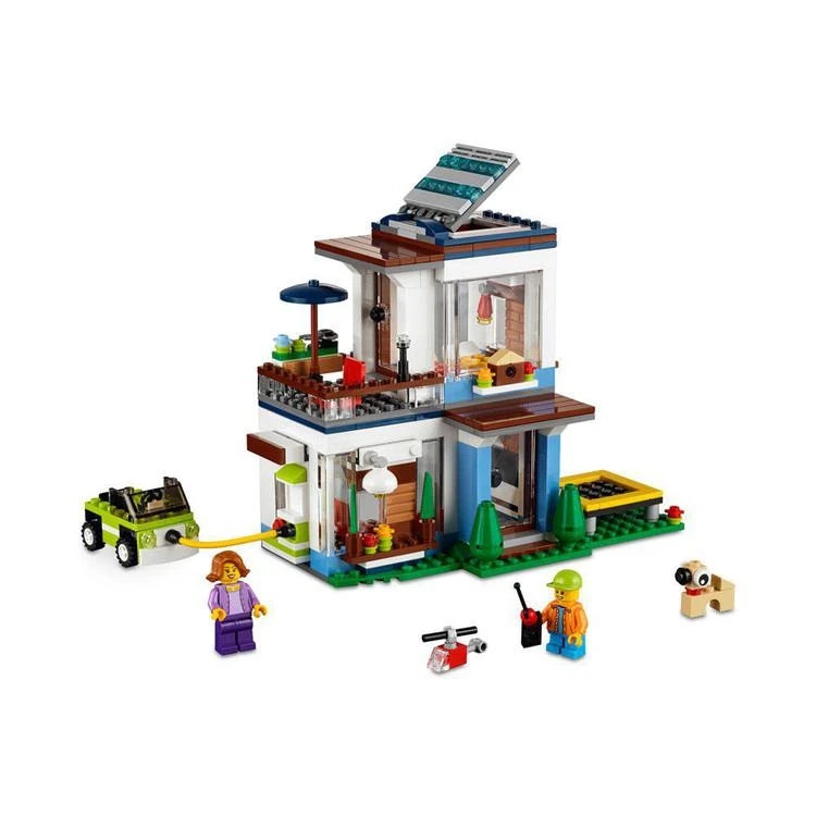 商品LEGO|386-Pc. Creator Modular Modern Home,价格¥224,第3张图片详细描述