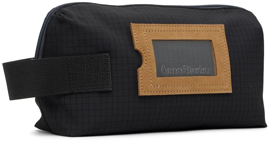 商品Acne Studios|Black Toiletry Pouch,�价格¥537,第2张图片详细描述