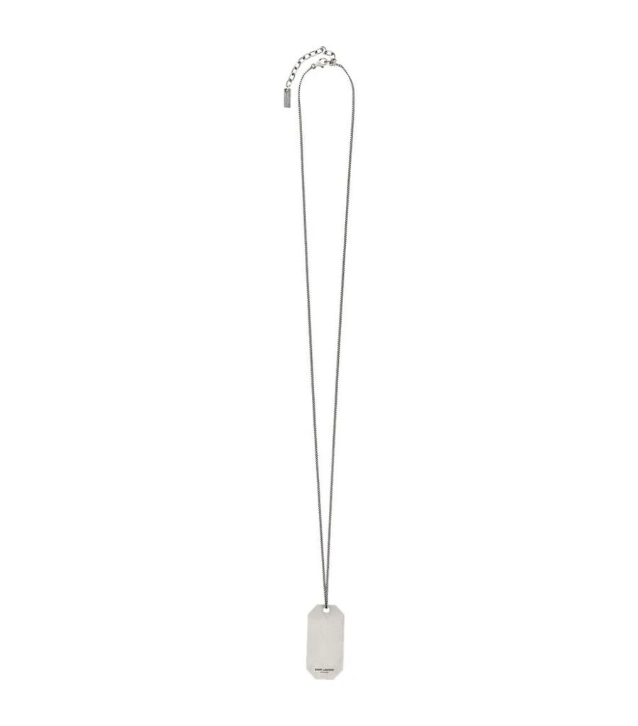 商品Yves Saint Laurent|Military Tag Necklace,价格¥3162,第1张图片