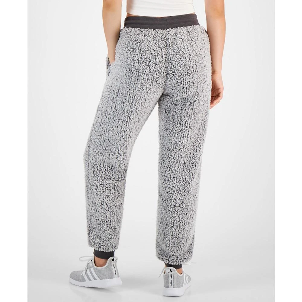 商品Hippie Rose|Juniors' Sherpa Drawstring Jogger Pants,价格¥54,第2张图片详细描述