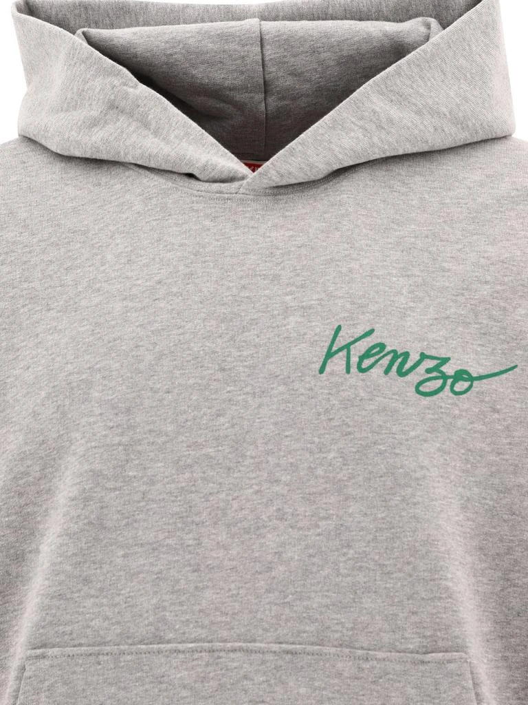 商品Kenzo|Kenzo Graphic Printed Long Sleeved Hoodie,价格¥1406,第3张图片详细描述