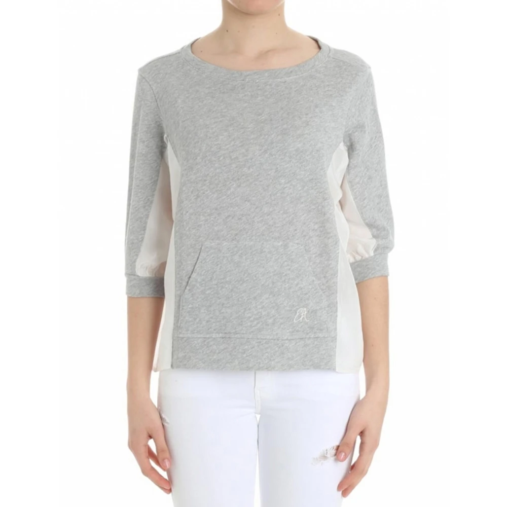 商品Emporio Armani|EMPORIO ARMANI 灰色女士卫衣/帽衫 3Z2M79-2JPXZ-0616,价格¥829,第1张图片