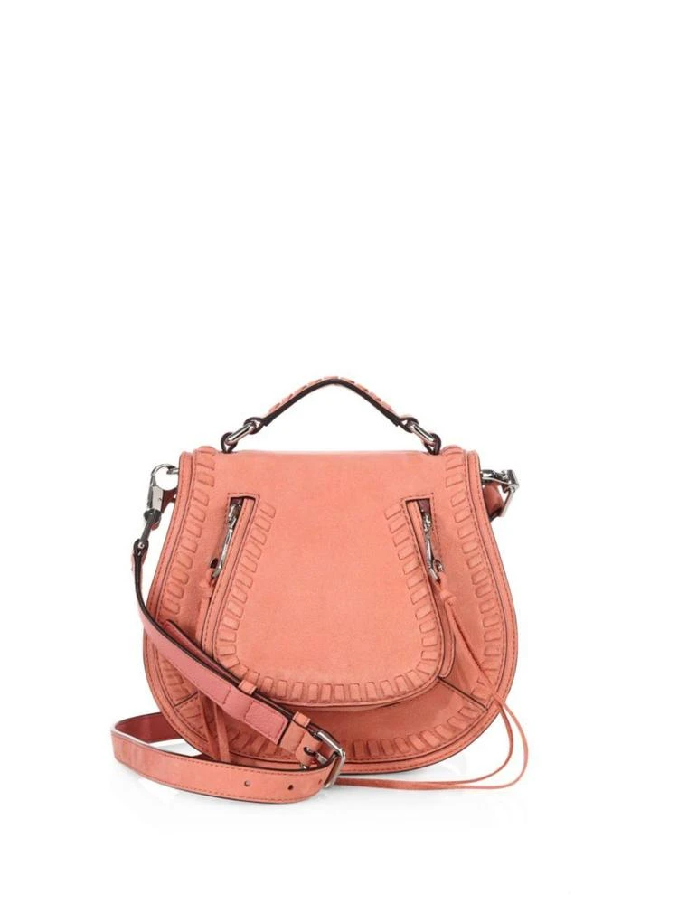 商品Rebecca Minkoff|Small Vanity Nubuck Saddle Bag,价格¥877,第1张图片