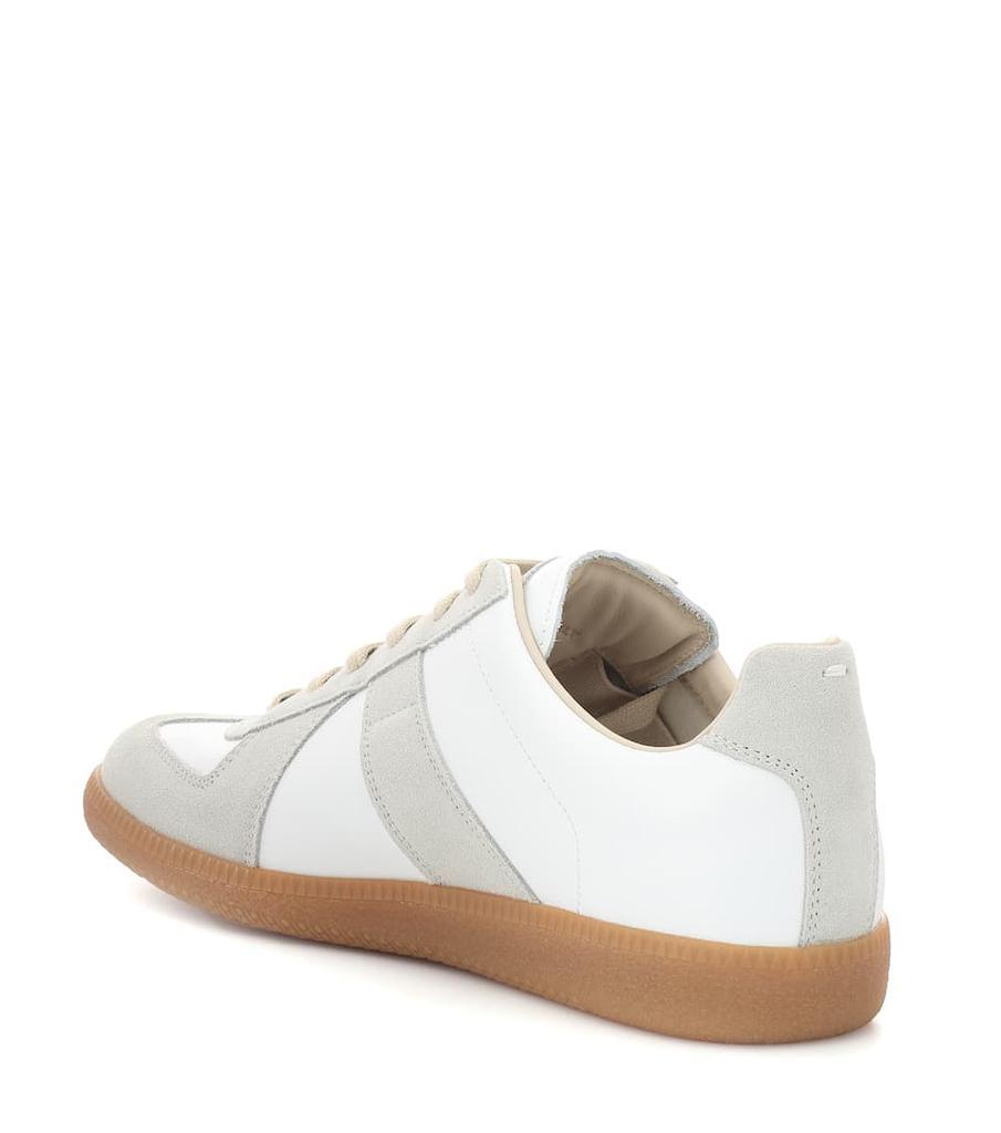 商品MAISON MARGIELA|Replica皮革绒面革运动鞋,价格¥4238,第5张图片详细描述