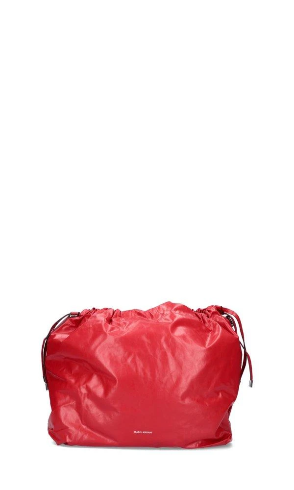 商品Isabel Marant|Isabel Marant Ruched Drawstring Tote Bag,价格¥3517,第1张图片