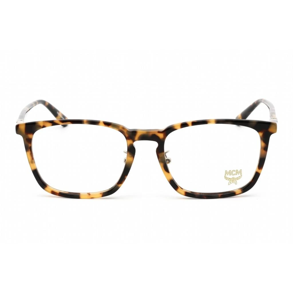 商品MCM|Mcm Unisex Eyeglasses - Clear Demo Lens Vintage Havana Plastic Square | MCM2721A 212,价格¥381,第2张图片详细描述