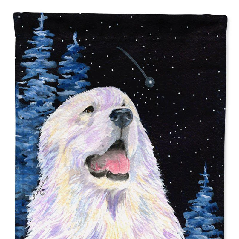 商品Caroline's Treasures|Great Pyrenees Garden Flag 2-Sided 2-Ply,价格¥137,第1张图片