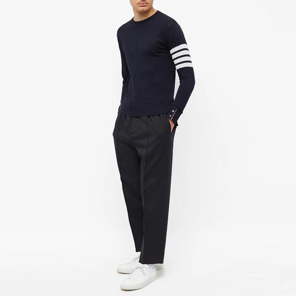 商品Thom Browne|Thom Browne Classic Merino Crew Knit,价格¥3141,第4张图片详细描述