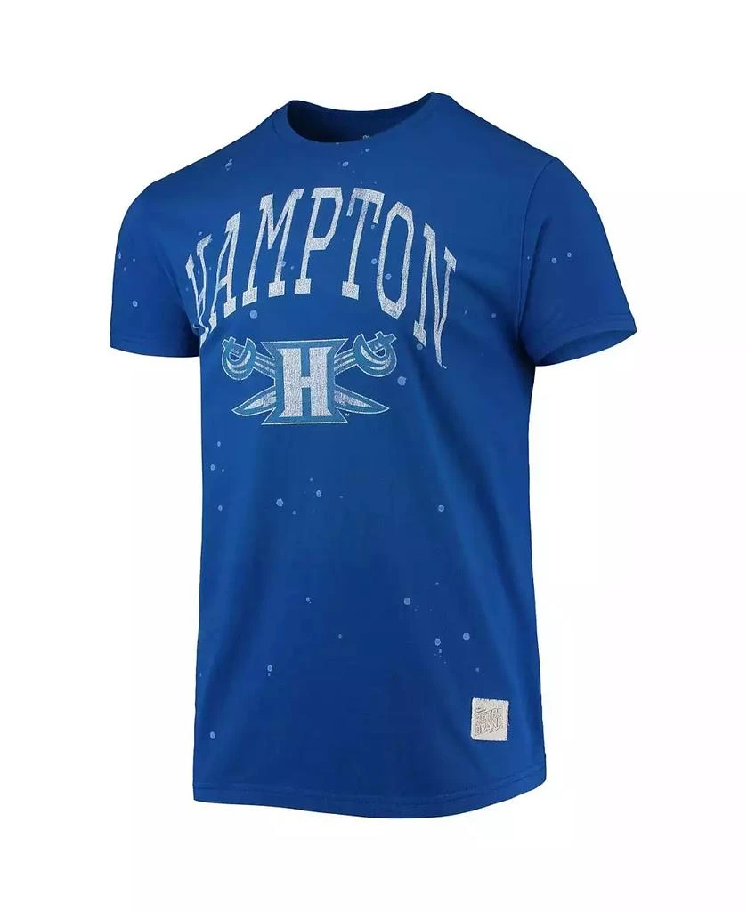 商品The Original Retro Brand|Men's Royal Hampton Pirates Bleach Splatter T-shirt,价格¥259,第2张图片详细描述