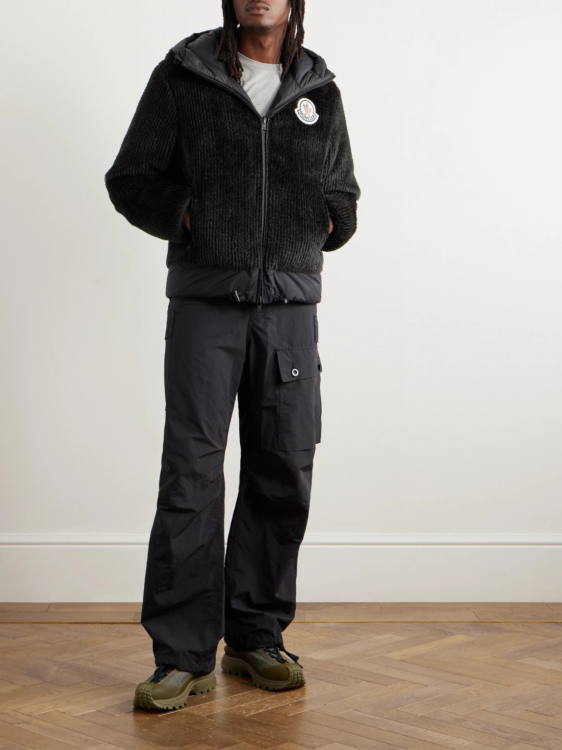 商品Moncler|Moncler 男士大衣 1647597315639122 黑色,价格¥15457,第3张图片详细描述