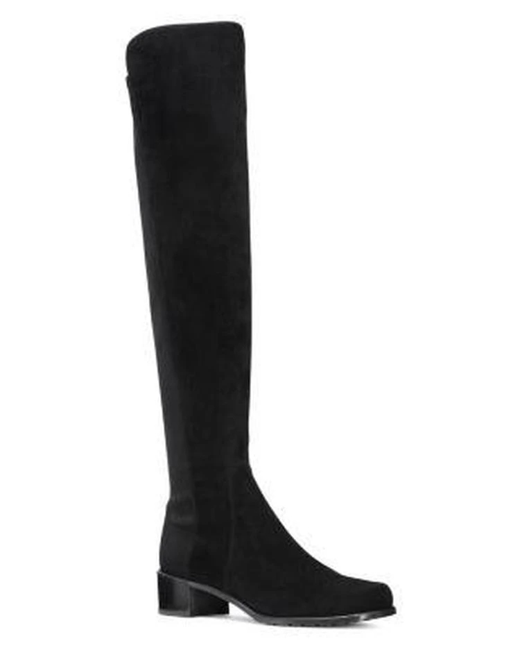 商品Stuart Weitzman|5050 麂皮过膝靴,价格¥4849,第3张图片详细描述