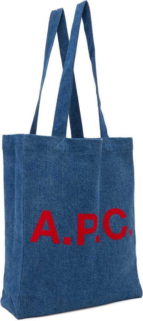 商品A.P.C.|Blue Lou Tote,价格¥1087,第4张图片详细描述