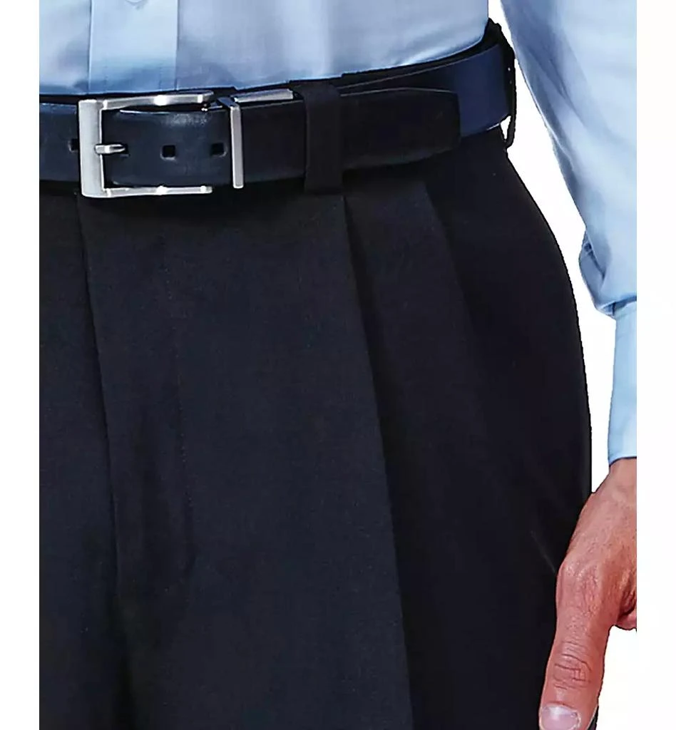 Men's ECLO Stria Classic Fit Pleated Hidden Expandable Waistband Dress Pants 商品