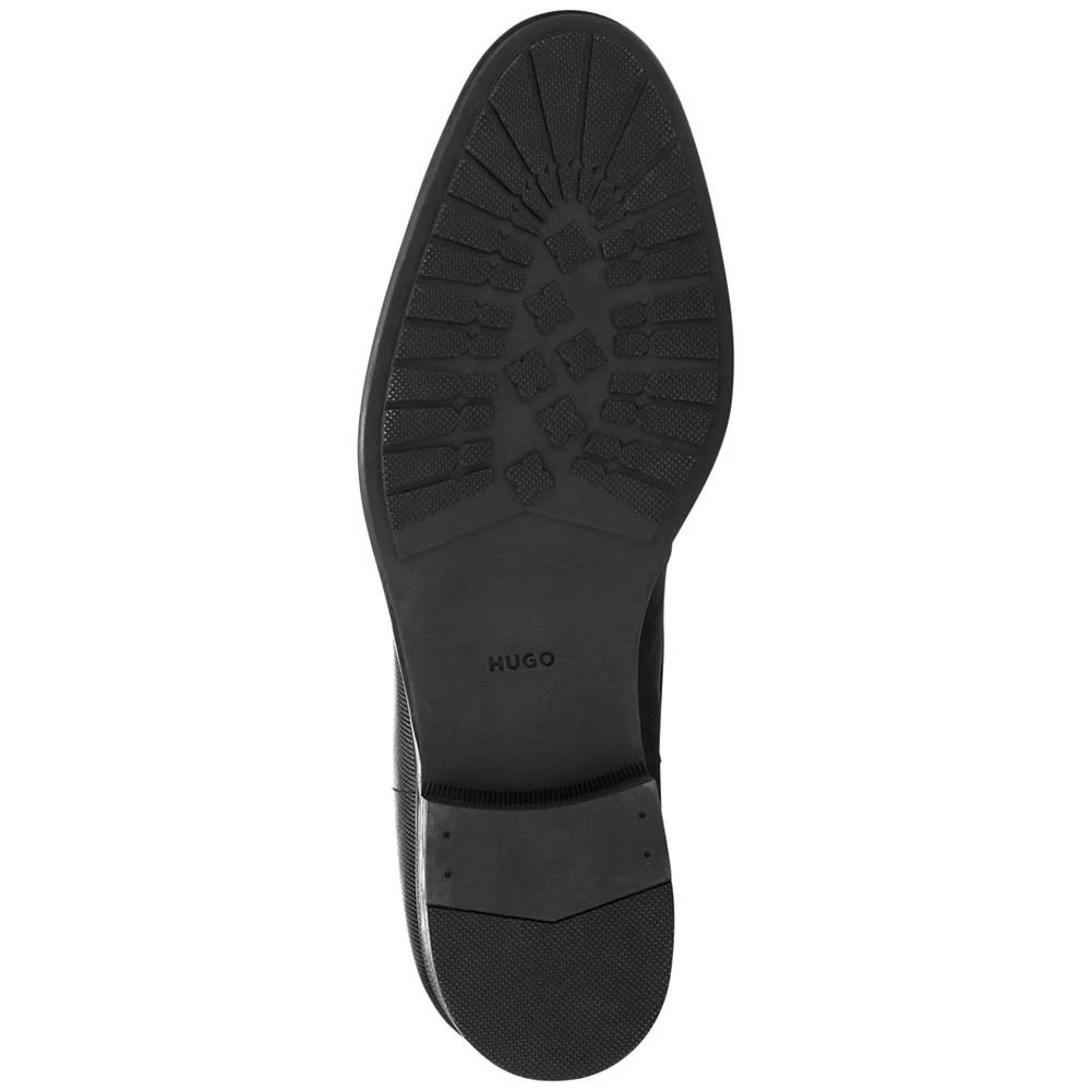 商品Hugo Boss|Men's Kyron Plain Leather Derby Dress Shoe,价格¥638,第4张图片详细描述