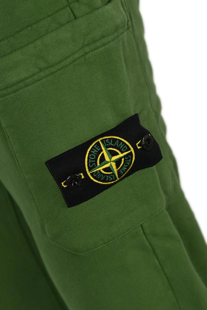 商品Stone Island|Stone Island Cargo Jogging Trousers In Brushed Cotton Fleece,价格¥2125,第3张图片详细描述