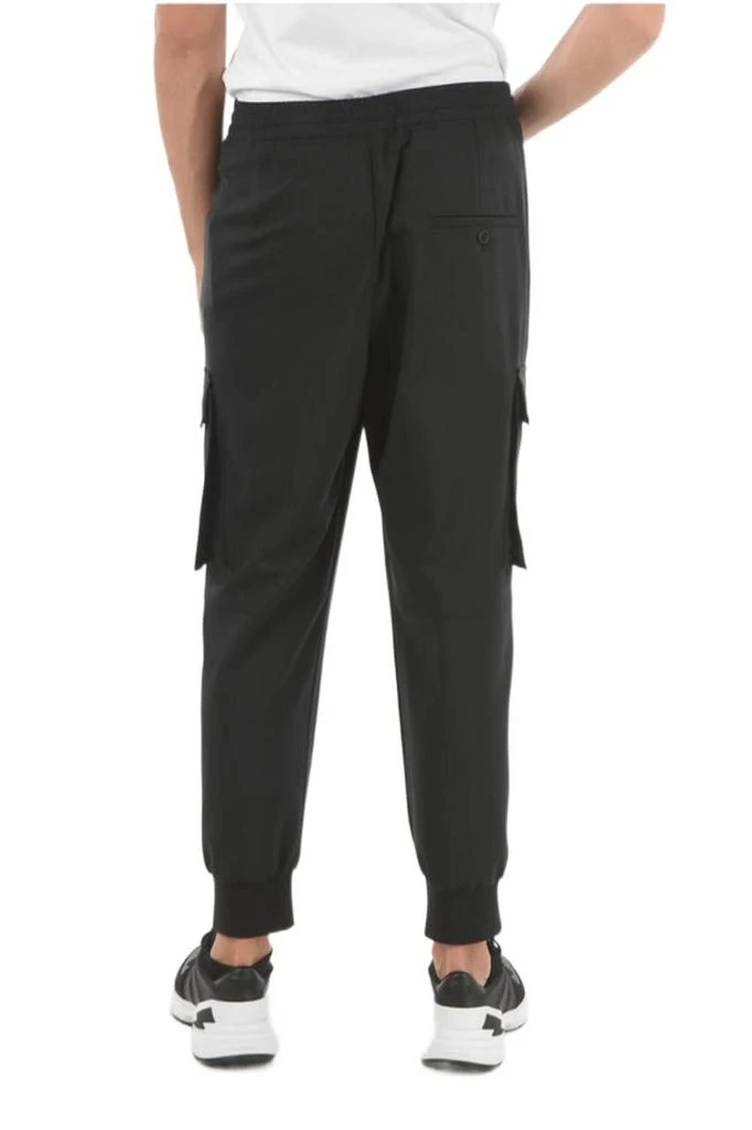 商品Neil Barrett|Neil barrett men's black other materials pants,价格¥2861,第4张图片详细描述